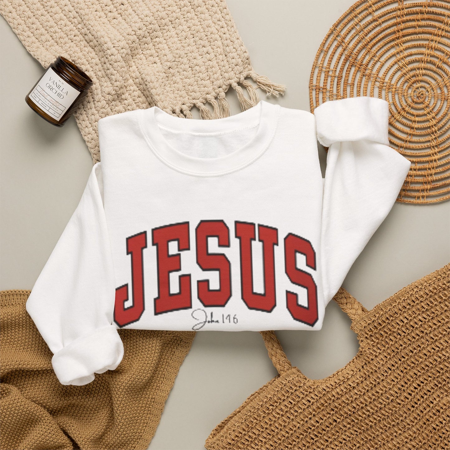 Jesus Crewneck